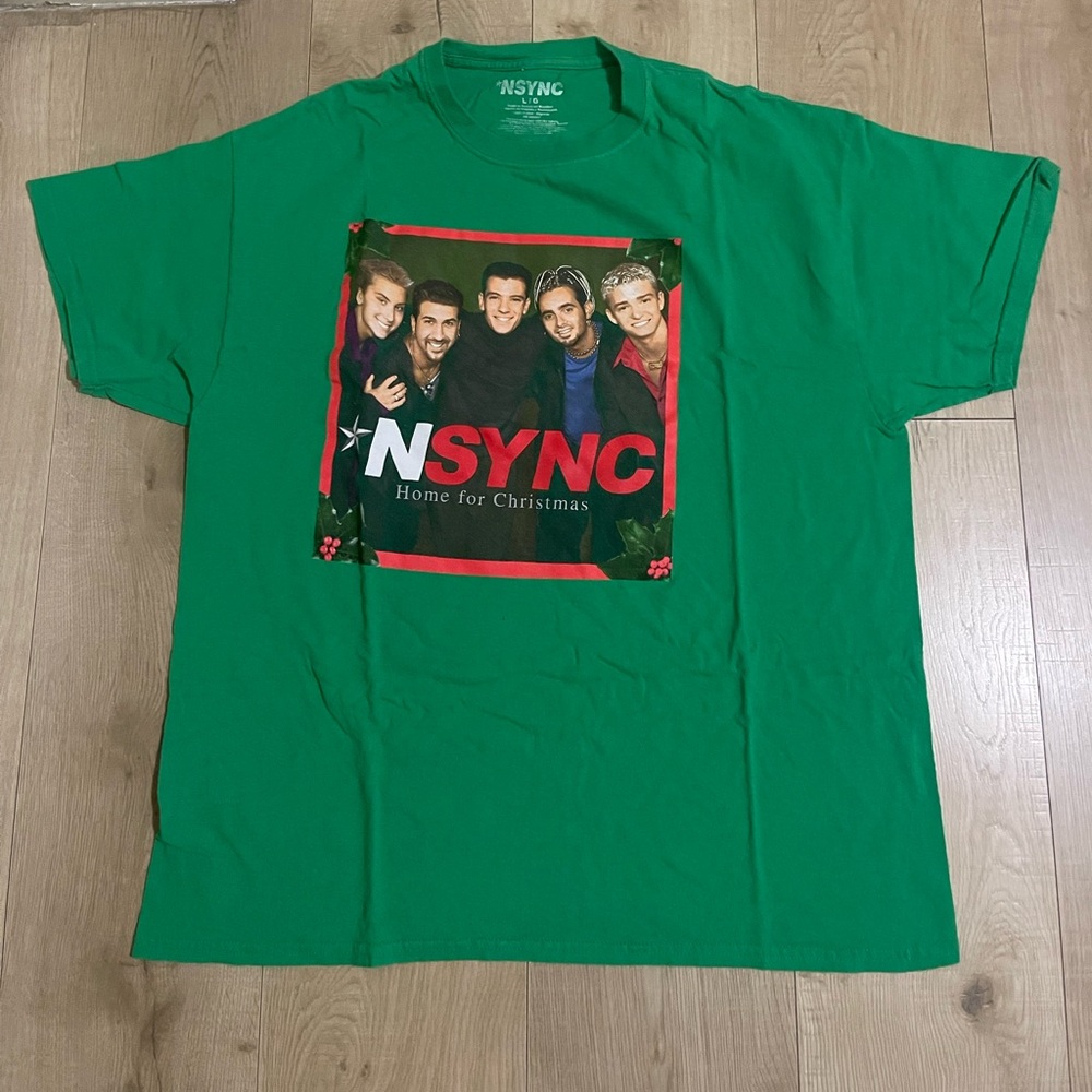 Green NSYNC Graphic T-Shirt